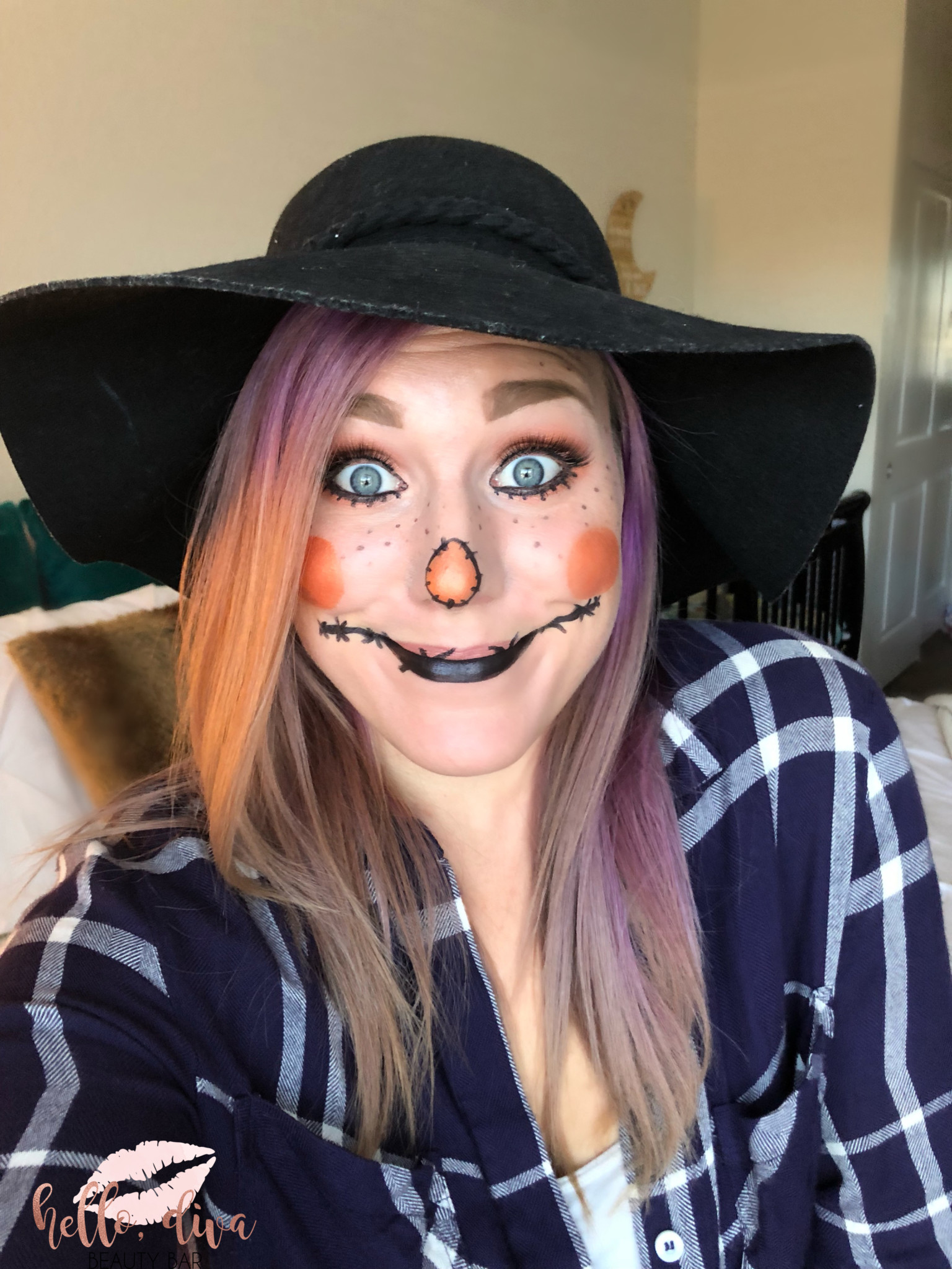 Easy Scarecrow Halloween Look – T H I S D O M E S T I C A T E D D I V A
