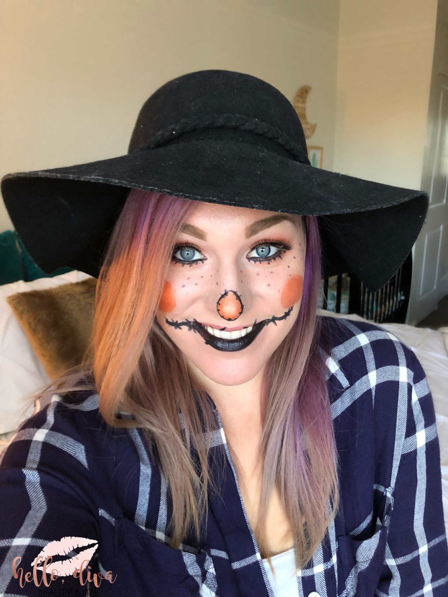 Easy Scarecrow Halloween Look – T H I S D O M E S T I C A T E D D I V A
